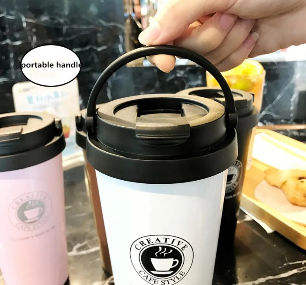 500 мл термосы из нержавеющей стали герметичные Термокружка для автомобиля моя