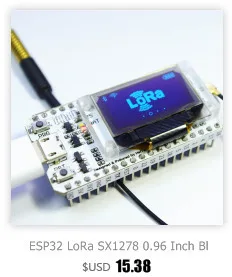 ESP32 макетная плата Беспроводная палка SX1276 протокол LoRaWAN wifi BLE для Arduino