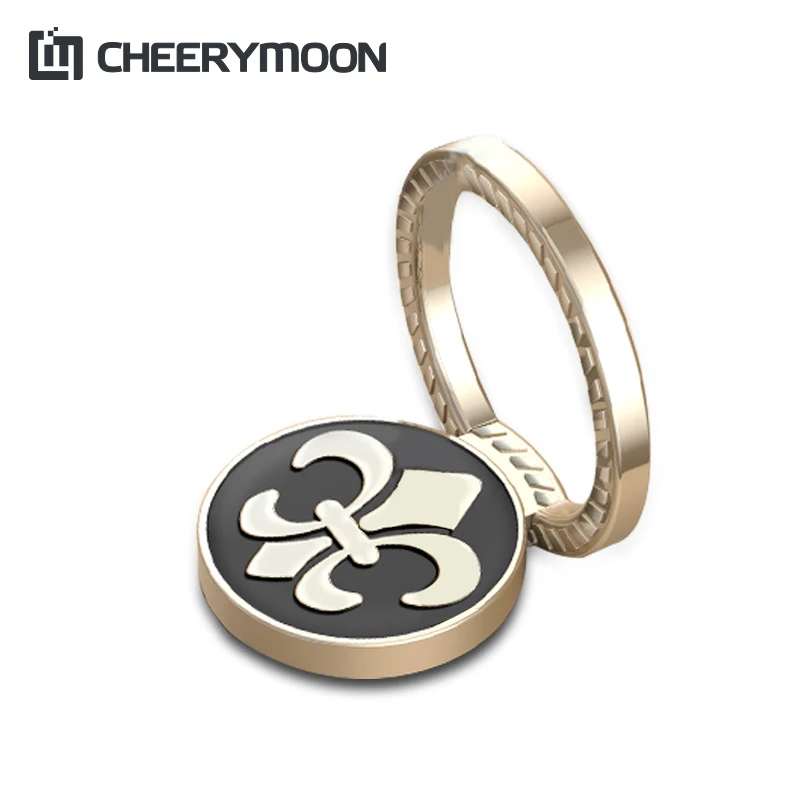 CHEERYMOON Bull ленивый металлический Универсальный мобильный телефон планшет паста клип стент IRE держатель кольцо с захватом и выемкой для пальцев+ подарок