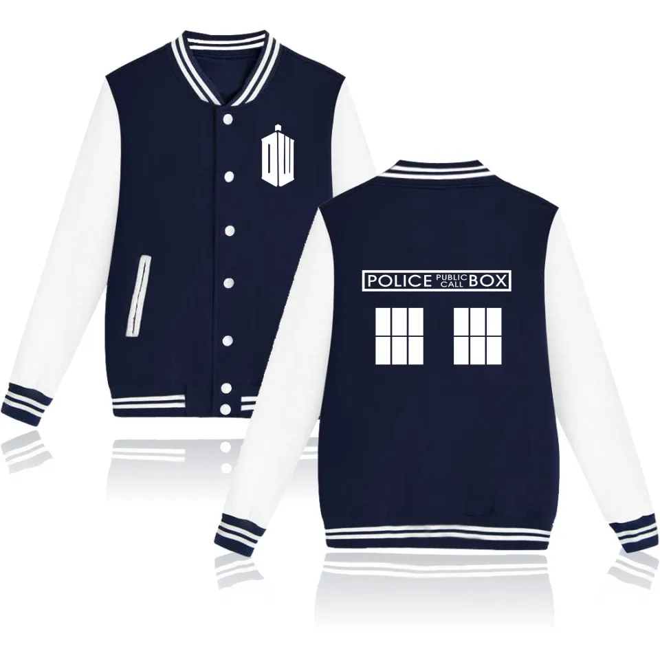 

Модный дизайнерский Свитшот LUCKYFRIDAYF с надписью «Doctor Who» для мужчин и женщин, повседневные куртки, верхняя одежда
