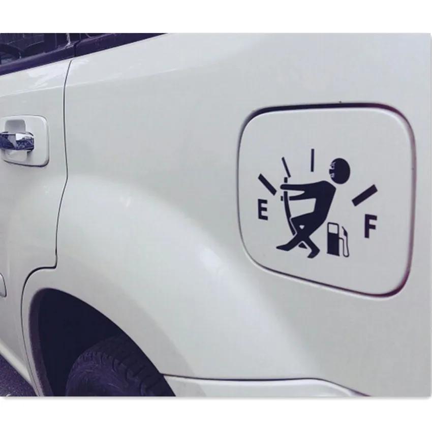 Забавная Автомобильная наклейка наклейки для топливного бака Honda Civic Accord CRV Fit Renault