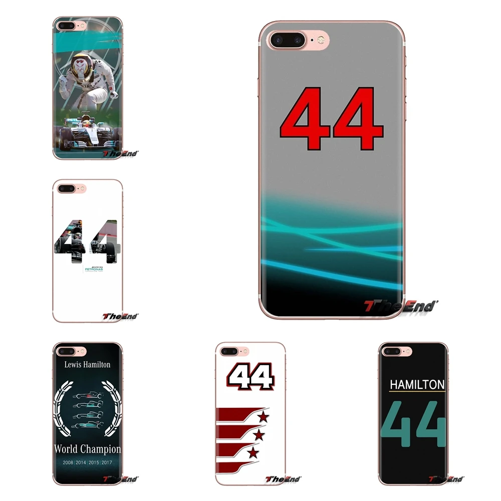 Soft TPU Covers For Xiaomi Mi4 Mi5 Mi5S Mi6 Mi A1 A2 5X 6X 8 9 Lite SE Pro Max Mix 2 3 2S cool racing racer Lewis Hamilton 44 |