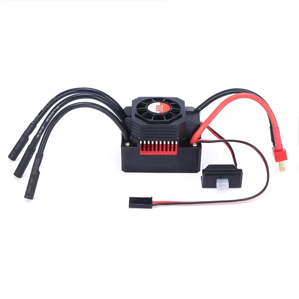 LeadingStar GTSKYTENRC водонепроницаемый 60A ESC электрический регулятор скорости для RC 1/10 1/12