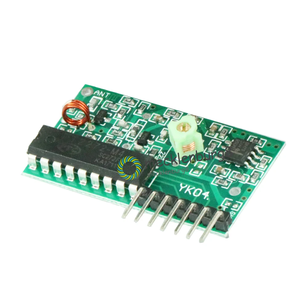 Комплект беспроводного пульта дистанционного управления IC 2262/2272 4 канала 315 МГц ASK