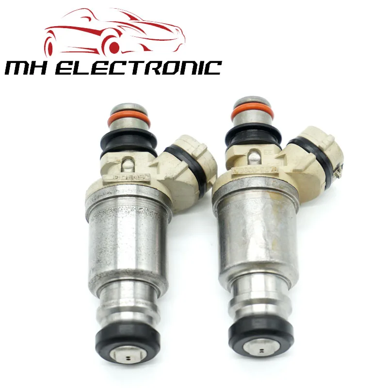 MH Электронный 2 шт. топливный Форсунка OE 195500-5670 MD308861 для Mitsubishi Pajero V20 3,0 L Montero SL 3.0L 1995 1996