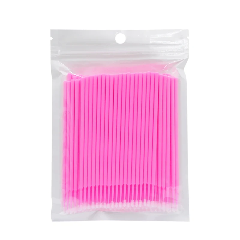 Палочки-аппликаторы для наращивания ресниц 100 шт. кисточки туши макияжа глаз