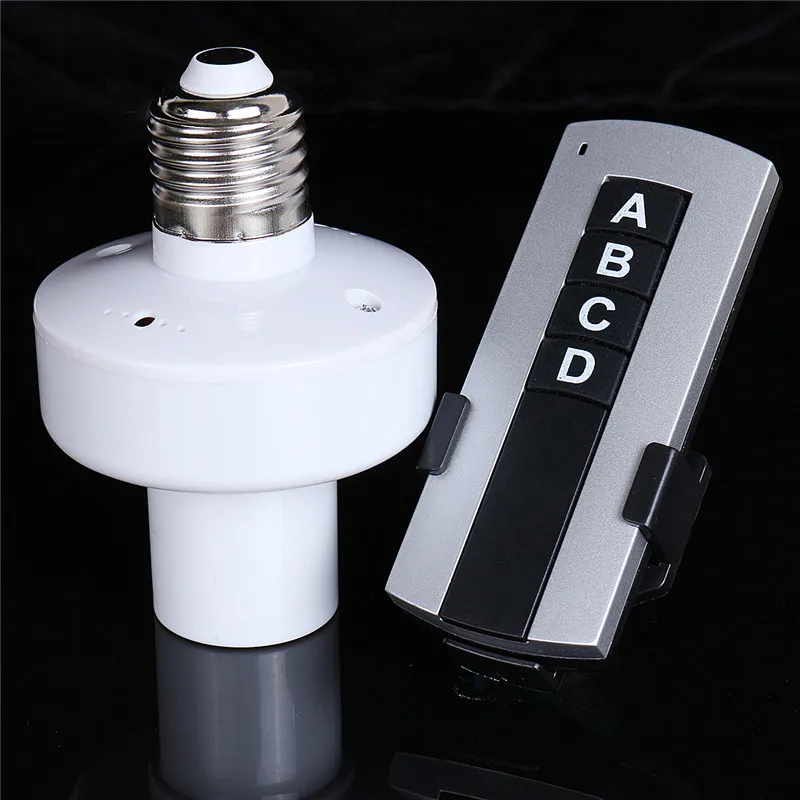 3 ходовой патрон E27 для лампы с дистанционным управлением 180 В переменного тока/240