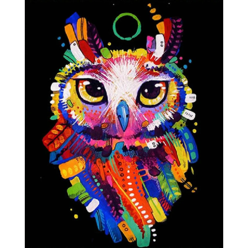 

YIKEE owl diamond painting round rhinestones 5D DIY Diamond Embroidery Mosaic Picture Of Rhinestone Decoration Home k464