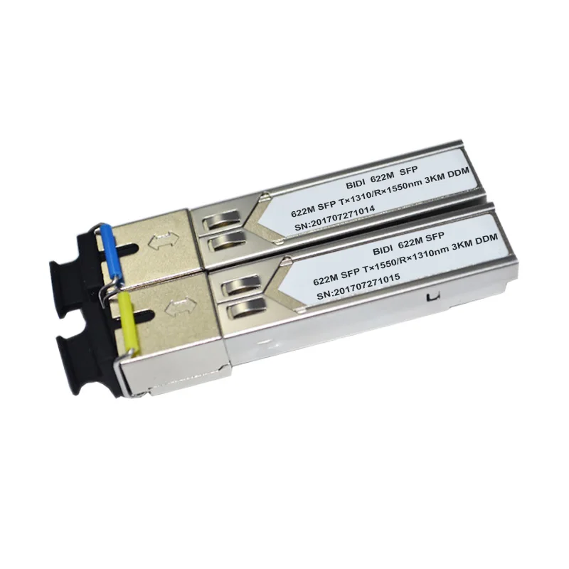 1310/1550nm 622M 3km BIDI SFP fiber Optical transceiver module T1550/R1310nm | Мобильные телефоны и аксессуары