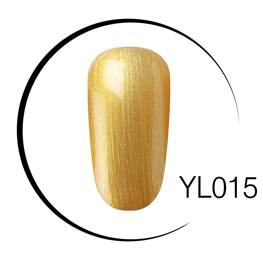 YL015 Elite99 Гель-лак для ногтей высокого качества для маникюра, салонов, 10 мл, зеленый цвет, отмачиваемый органический УФ-светодиодный Гель-лак для ногтей - Цвет: YL015
