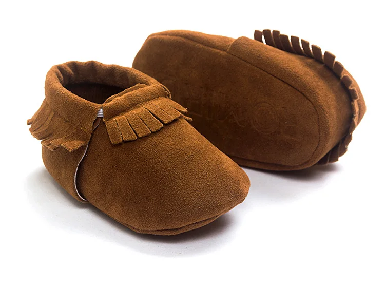 

PU Leather Newborn Baby Girl Shoes Toddler Baby Moccasins For Boys Soft Botto Shoes Frist Walkers Kids Footwear Suede Crib Shoe