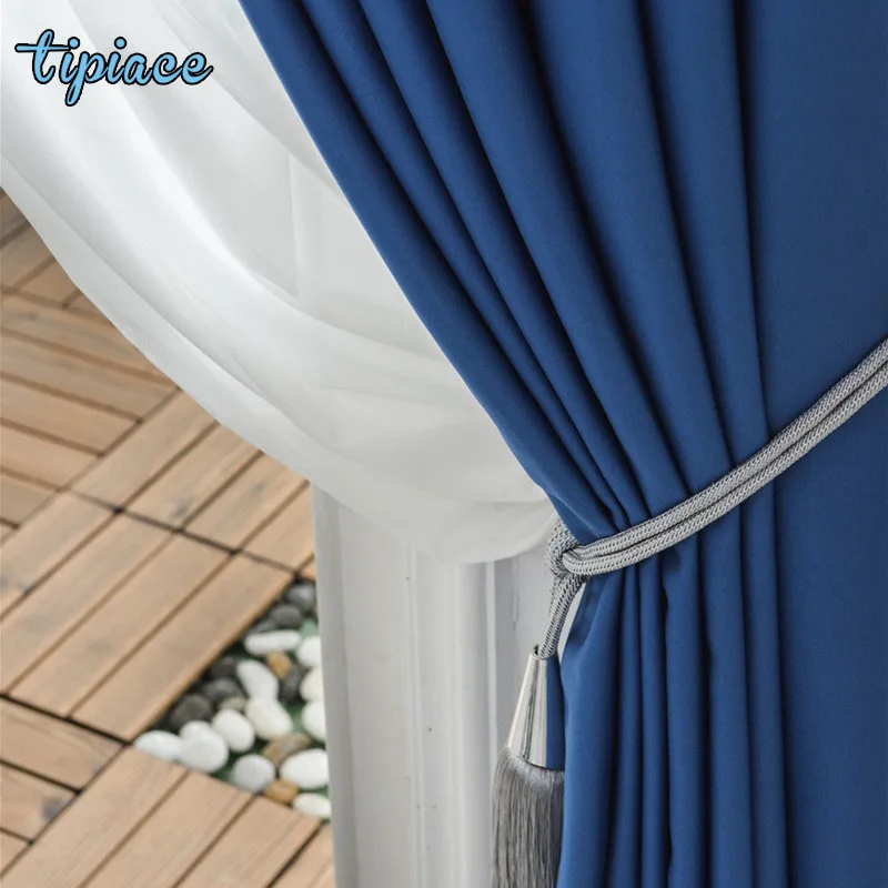 Новинка лета 2019 модные ювелирные изделия синие Роскошные Имитация шелка серии