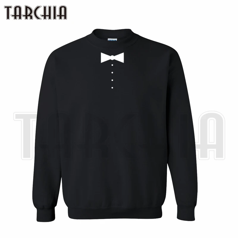 Мужская толстовка TARCHIA Повседневная Толстовка с забавным галстуком и 3D-принтом