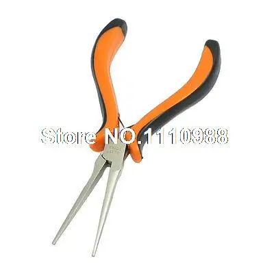 

Orange Black Handle Long Needle Nose Wire Cutting Plier