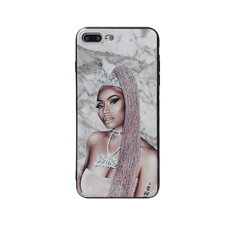 Силиконовый чехол MaiYaCa Rap singer Nicki Minaj из ТПУ для iphone X XS XR Max 8 8plus 7 7plus 6s plus 6