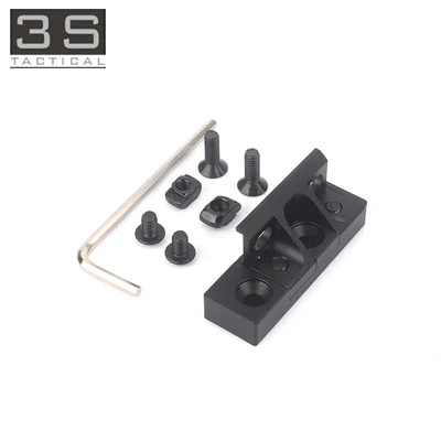 Element Airsoft Keymod Rail Mlok Handguard Flash светильник для скаута светильник для Surfir Flash светильник M300 M600 светильник M600C M600V - Цвет: Черный