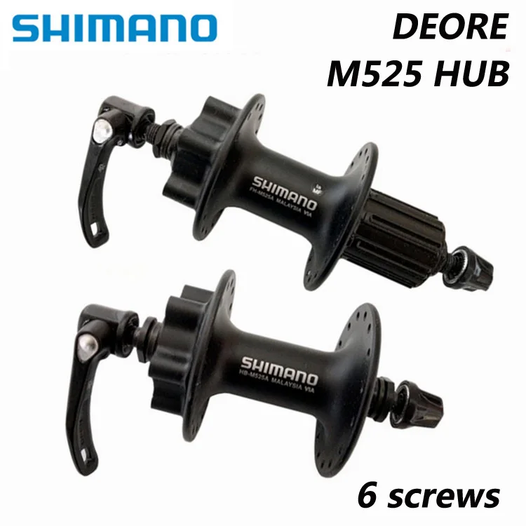 SHIMANO DEORE M525 быстросъемный велосипедный диск с 32 отверстиями детали для велосипеда