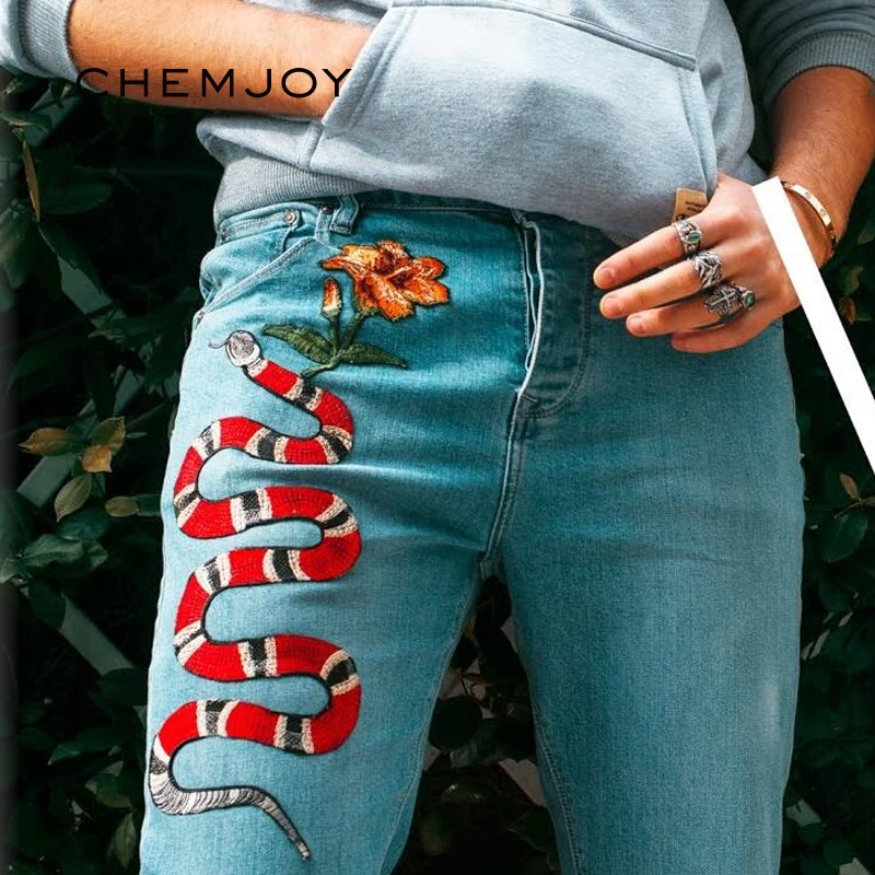 2 шт./компл. глажение при красная змеиная нашивки на одежду больших в стиле панк