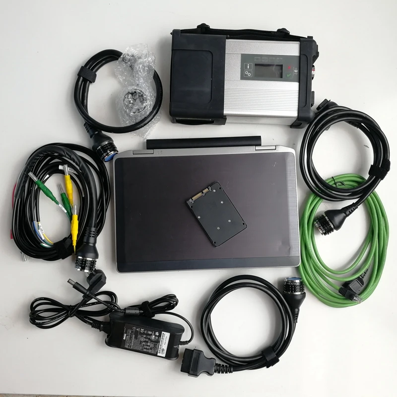 MB Star C5 Compact 5 + E6320 I5 4G используется Lapotp 360GB SSD V06.2021 программное обеспечение