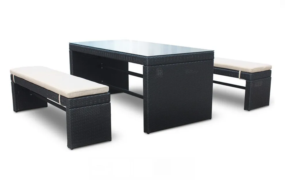 Современный обеденный набор из 3 предметов каменные подушки | Мебель