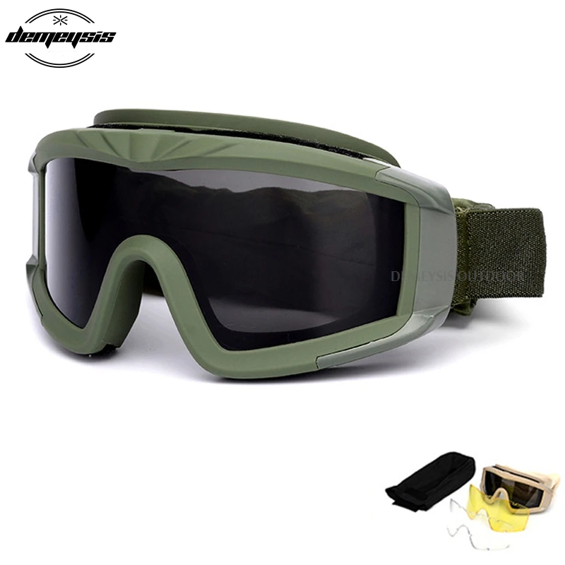 Наружные тактические очки для страйкбола защита глаз кемпинга велоспорта пешего
