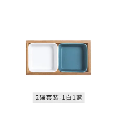 Красный Piatti Ceramica деревянная тарелка Assiettes En Ceramique Platos De Cer слюда сервировочное блюдо в скандинавском стиле, креативный поднос для закусок, тарелка для соуса - Цвет: Красный