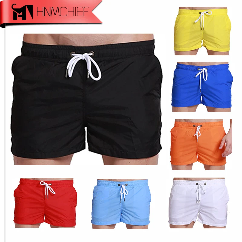 Мужские шорты для пляжа короткие плавки серфинга и бега спортивные Бермуды |