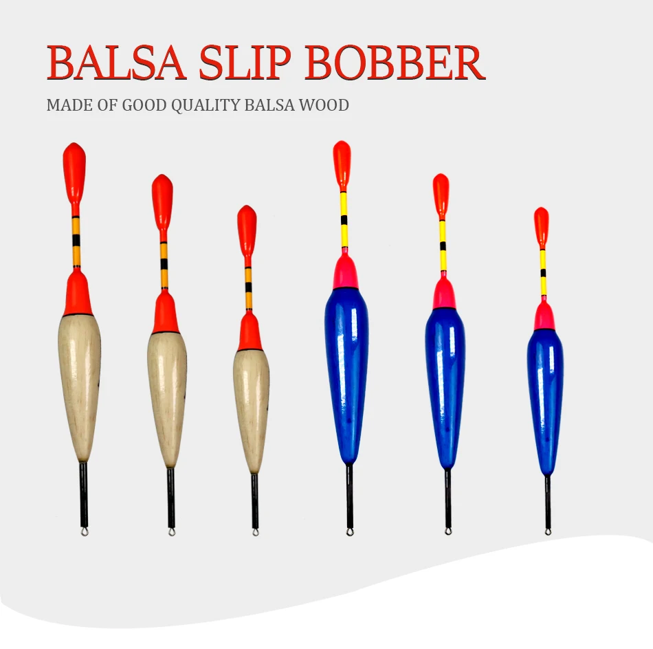2 шт./лот Balsa Slip Fishing Float 5 г 10 г 15 г Slip Bobber Rig для бас рыбалки пробкового дерева поплавок для рыбалки