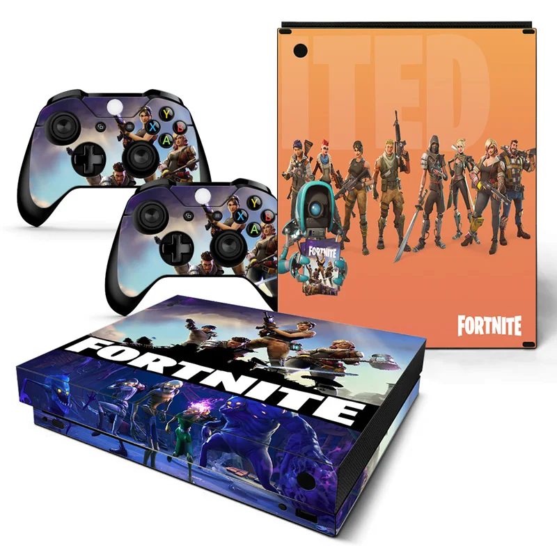 Скидка 30% на наклейки OSTSTICKER Fortress Night для Xbox One X чехол игрового