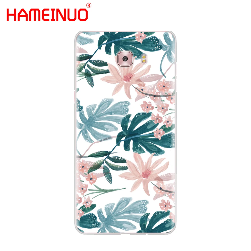 HAMEINUO чехол для телефона с изображением зеленого кактуса и цветов Samsung Galaxy C5 C7 C8 C9