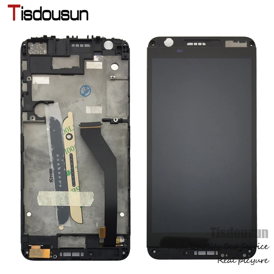 Черный Белый для HTC Desire 820 D820u 820Q ЖК дисплей сенсорный экран дигитайзер с рамкой