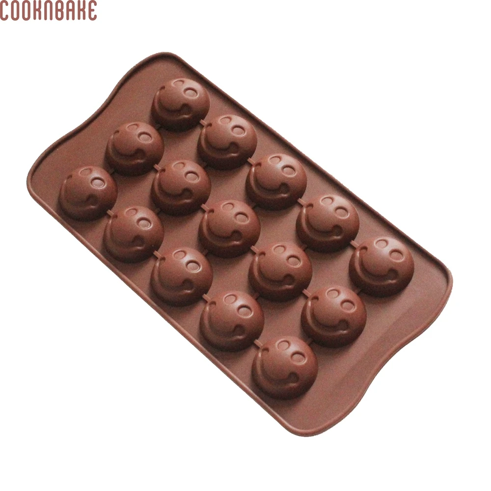 COOKNBAKE сделай сам новая силиконовая форма для шоколада в виде супермарио с улыбкой