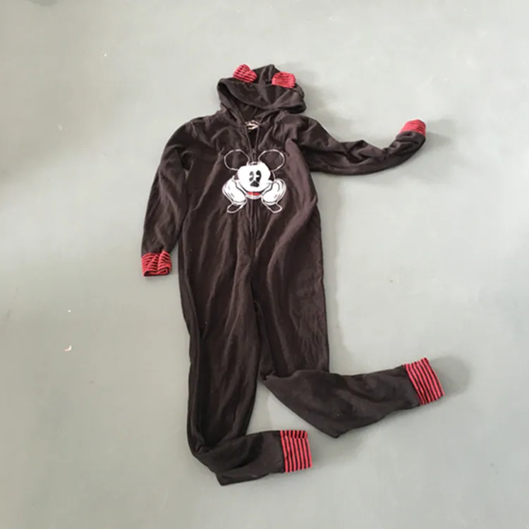 

Novelty girls Fairisle fleece mouse onesie