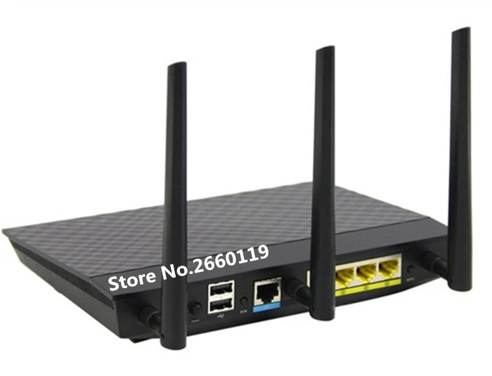 High quality For RT-AC66U Dual-Band 1750Mbps Wireless Gigabit Router working well