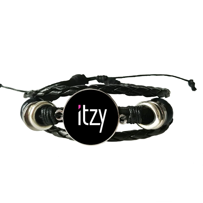 Кожаный браслет Itzy новинка Женские Ювелирные изделия на запястье корейский