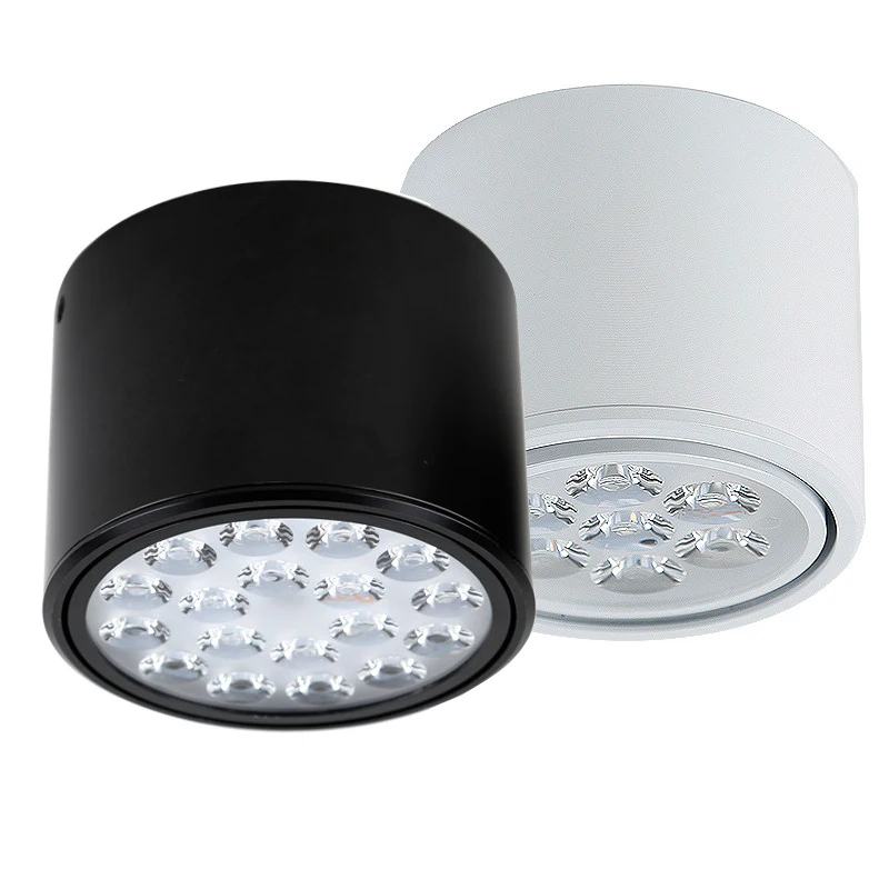 

New Modern led ceiling lights adjustable angle 3w 5w 7w 12w led ceiling lamp surface mounted ac 220V aluminum,White/Black