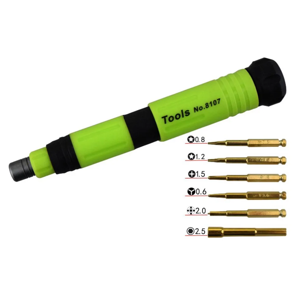 Шесть в одном Профессиональный Набор отверток для iPhone 7 ремонтные инструменты