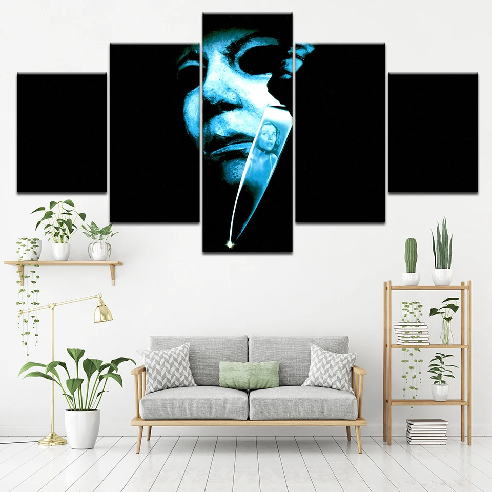 Хэллоуин Рождественские подарки Ужасный фильм постер с Майклом Майерс