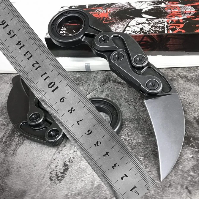 Karambit нож 60 61HRC M390 Порошковая сталь Высокое качество Открытый Отдых EDC инструмент