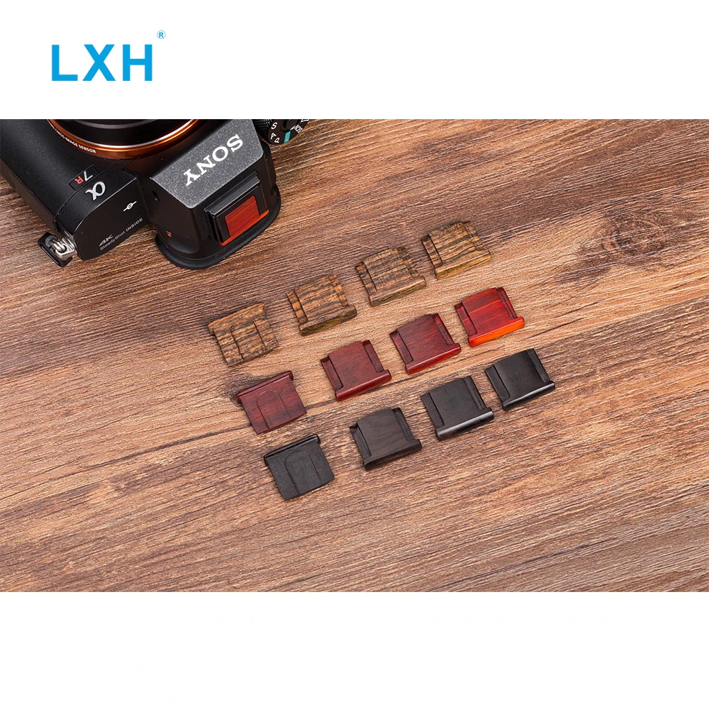 Деревянная крышка горячего башмака для камеры LXH Sony Alpha A9 A7 A7R A7RII A7II A3500 A6000 NEX