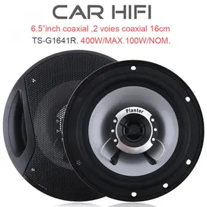 Динамики автомобильные коаксиальные, 6,5 дюйма, 12 В, 400 Вт, 2 шт.