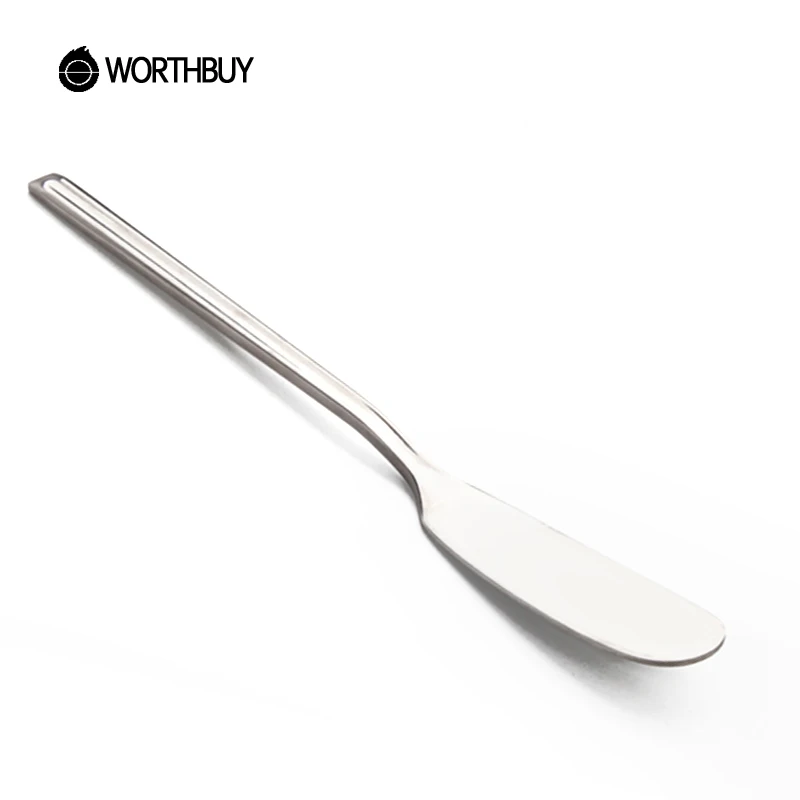 WORTHBUY 1 шт. Западный нож для масла из нержавеющей стали дома кухни ресторана десерт