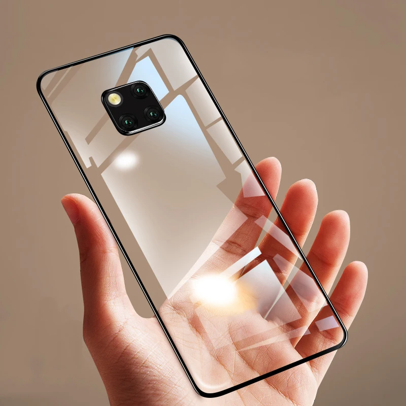 Transparent Phone Cover Case For Huawei P8 P9 P10 P20 P30 Lite Pro Plus Mate 7 8 9 10 20 X Soft TPU Clear Cute |