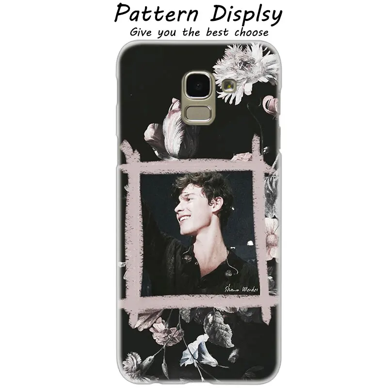 04 MLLSE Shawn Mendes розовый художественный Прозрачный чехол для samsung Galaxy J2 J4 CORE J3 J5 J7 EU J8 J6 J4 Plus J7 Prime - Цвет: 04