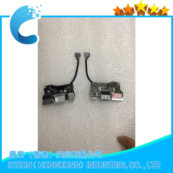 Оригинал A1466 аудио плата питания USB DC разъем для MacBook Air 13 &quotMD232 MD231 2012 лет|power jack|usb dc