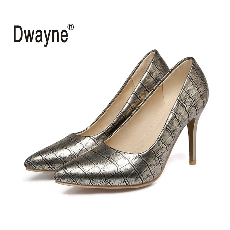 

Большой Размеры женские туфли в комплекте с сумочкой, высокий каблук (высота 9 см), летний костюм хорошего туфли-лодочки из искусственной кож...