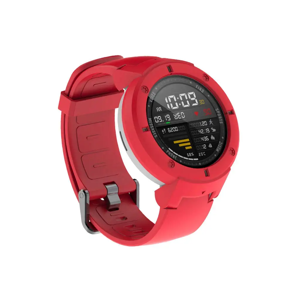 PC защитный чехол для часов для Xiaomi Huami Amazfit Verge 3 ультратонкий защитный чехол для Amazfit 3 Verge чехол-бампер аксессуар