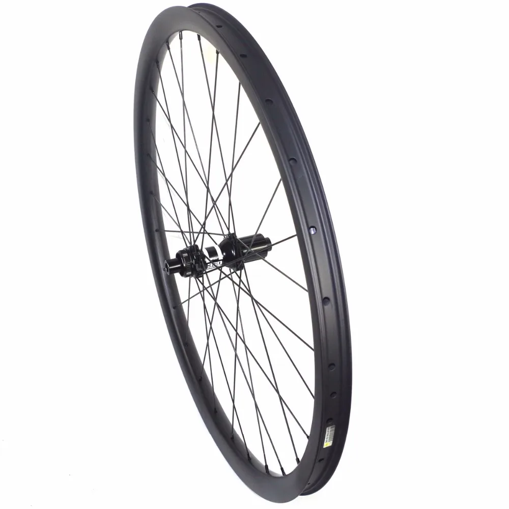Ульсветильник кие Углеродные mtb колеса 29er асимметричная бескамерная ширина 33 мм