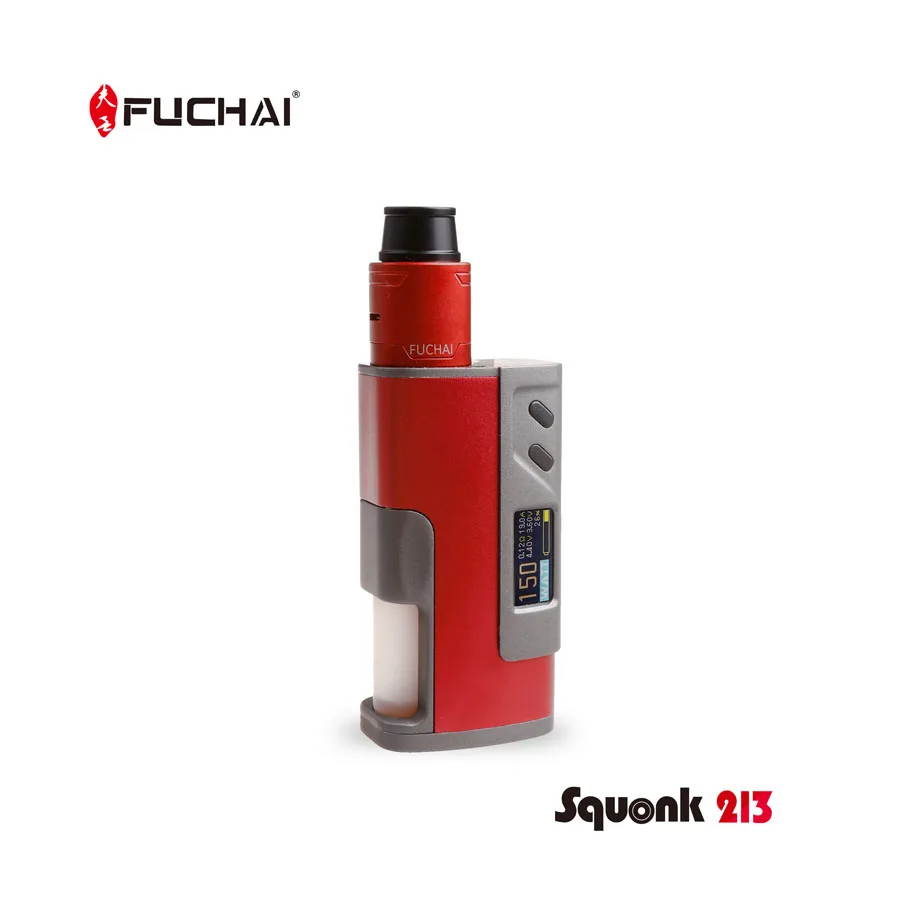 Новейшие sigelei fuchai диапазон squonk 213 вейп e электронная сигарета VAPE mod kit и распылитель