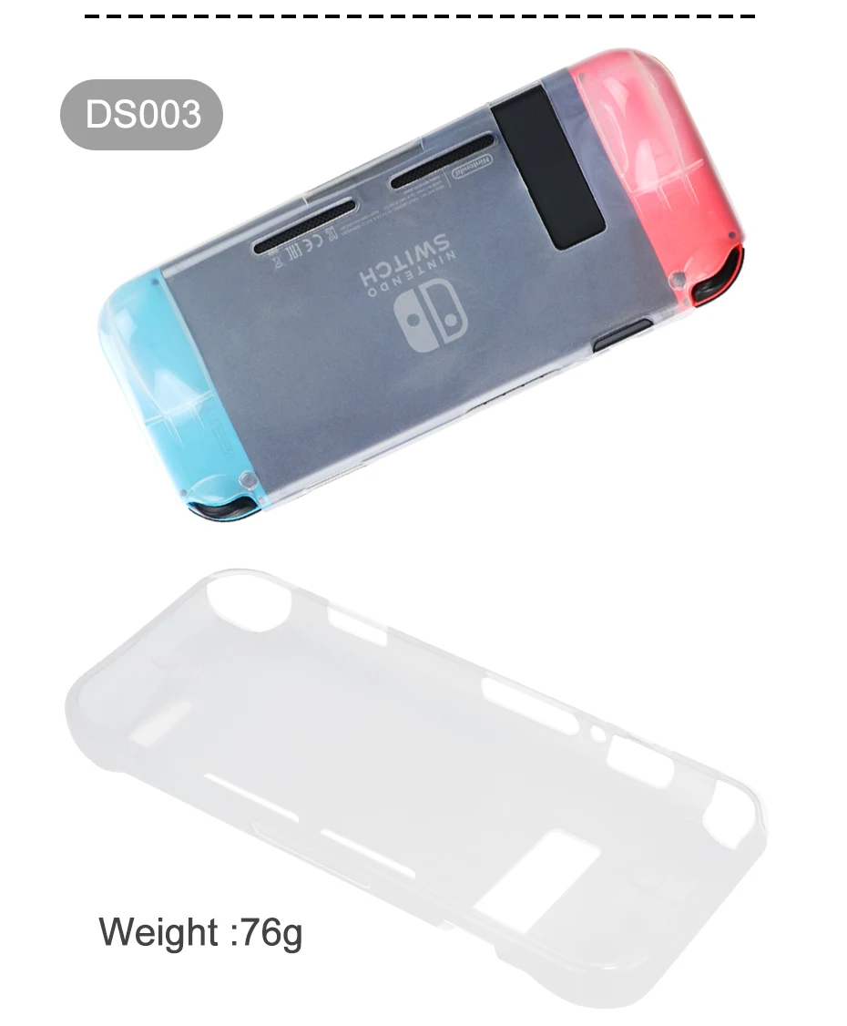 Shellnail для nintendo консоли коммутатора ТПУ/Кристалл Защитный чехол для ПК прозрачный жесткий 3 типа чехол Nintend амортизация